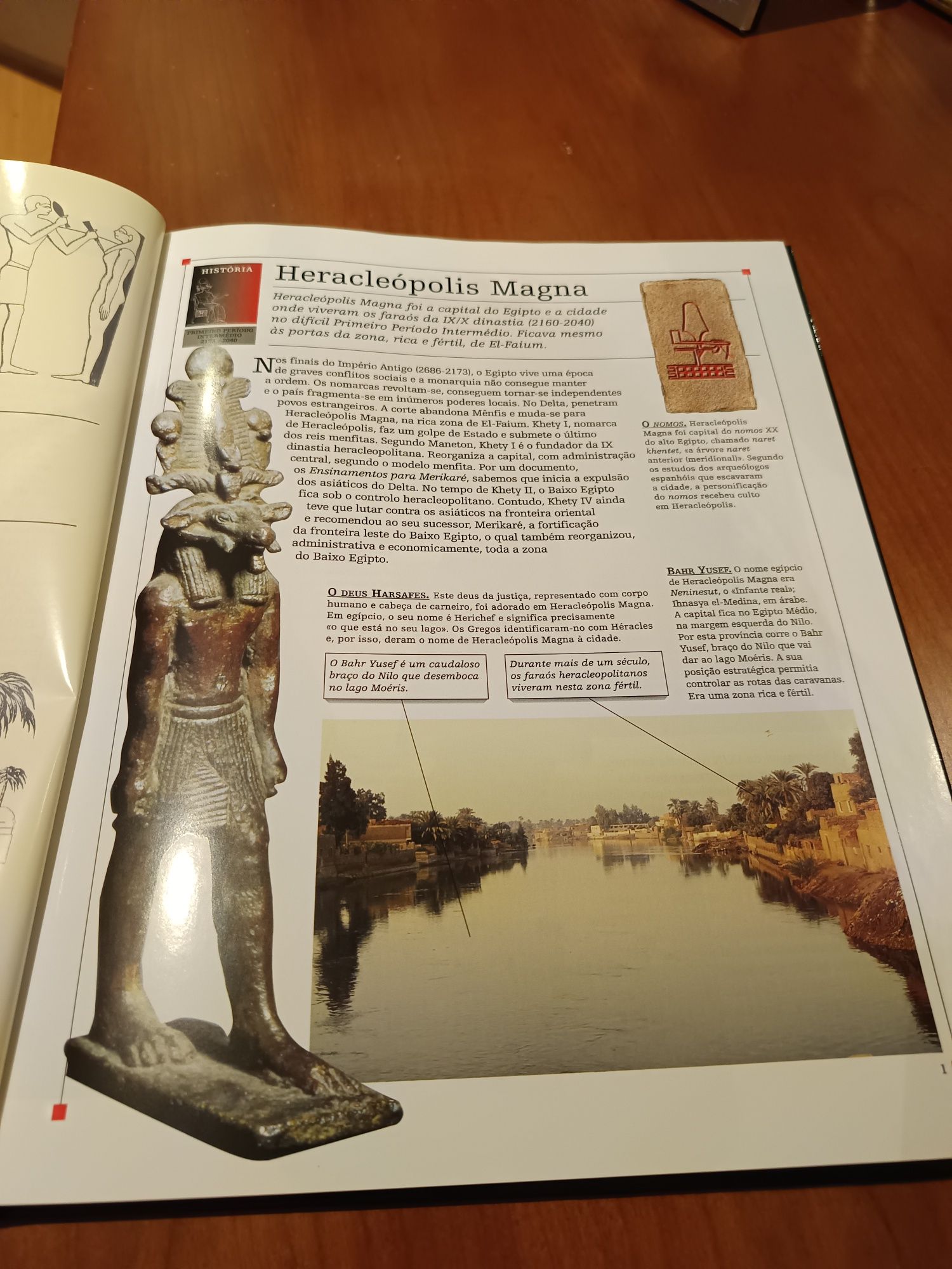 Livros sobre o Egipto