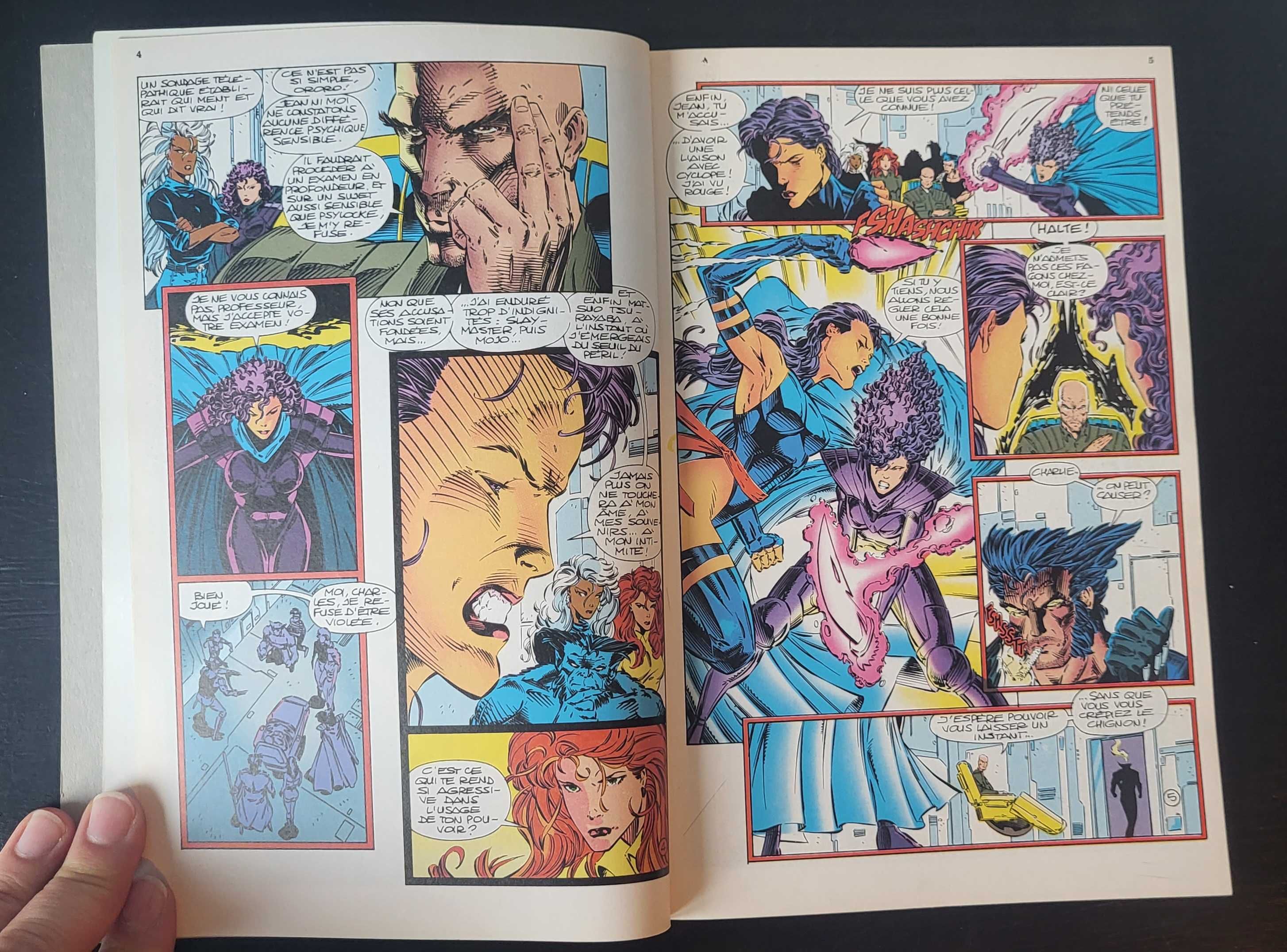 X-Men - Komiks - Francuski 2 wydania w 1 - 1994