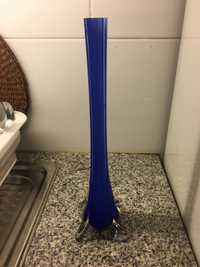 Solitario azul antigo 30cm