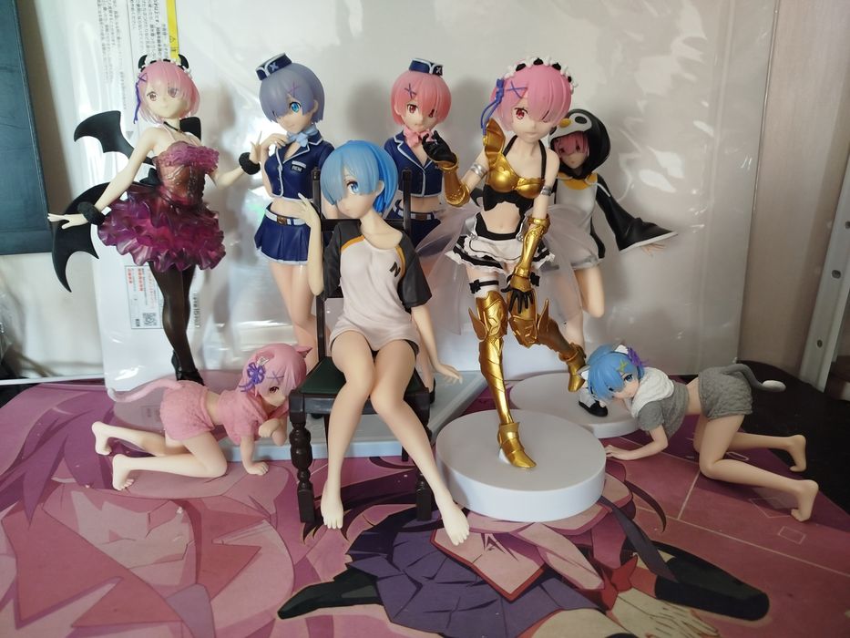 Фигурки аниме Рам и не только