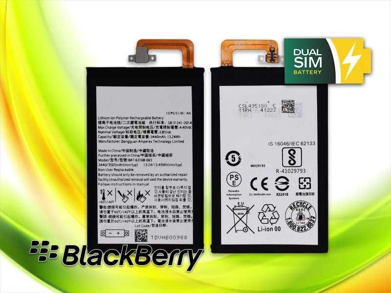 Нова батарея BlackBerry TLP034E1 для BlackBerry KEYone, Alcatel DK70