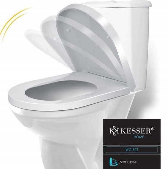 Deska sedesowa wolnoopadająca, Duroplast, Quick-Release