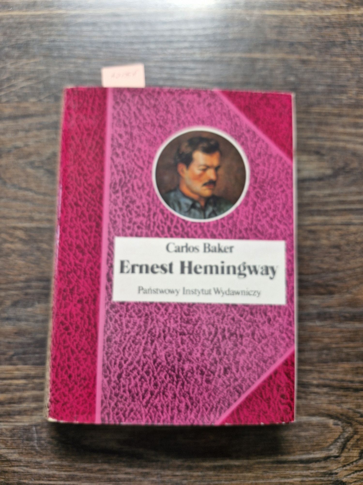A2058. "Ernest Hemingway " Carlos Baker
