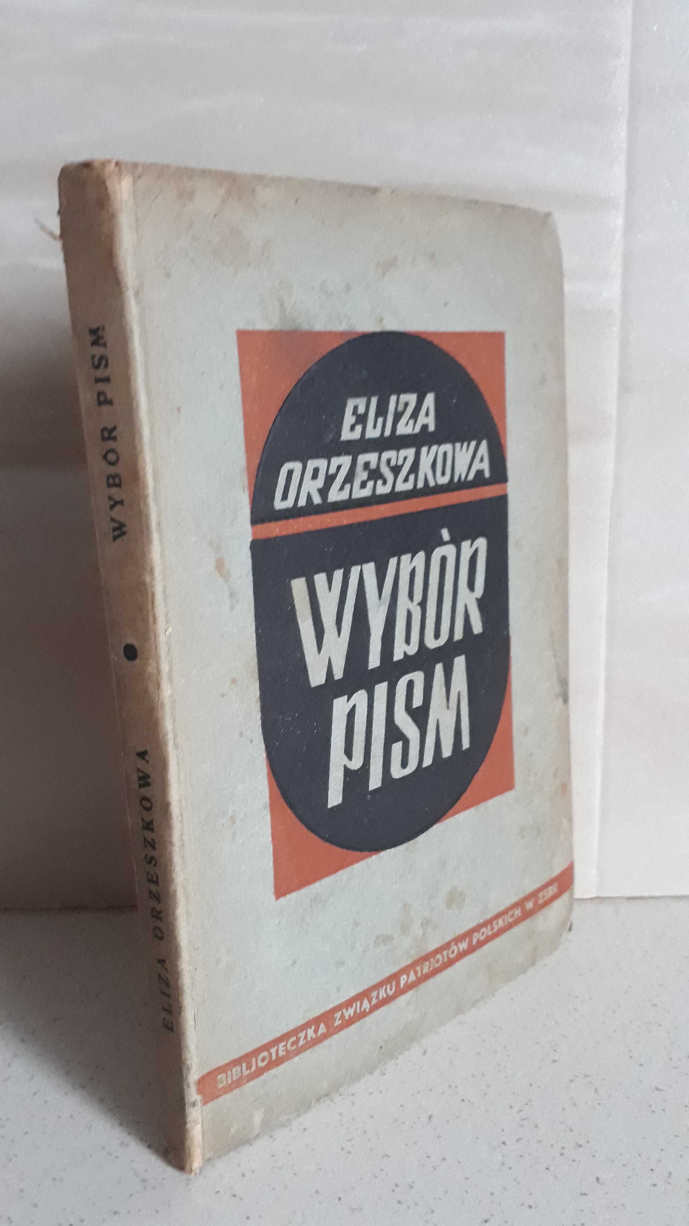 Moskwa 1944 wydanie Wybór Pism - Eliza Orzeszkowa