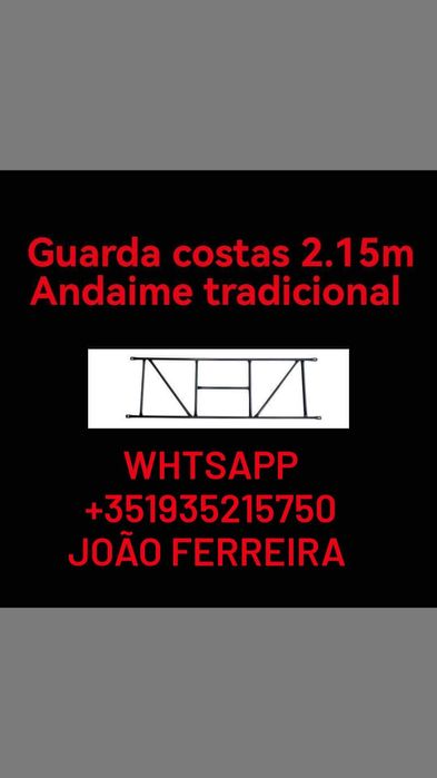 Andaime tradicional novo