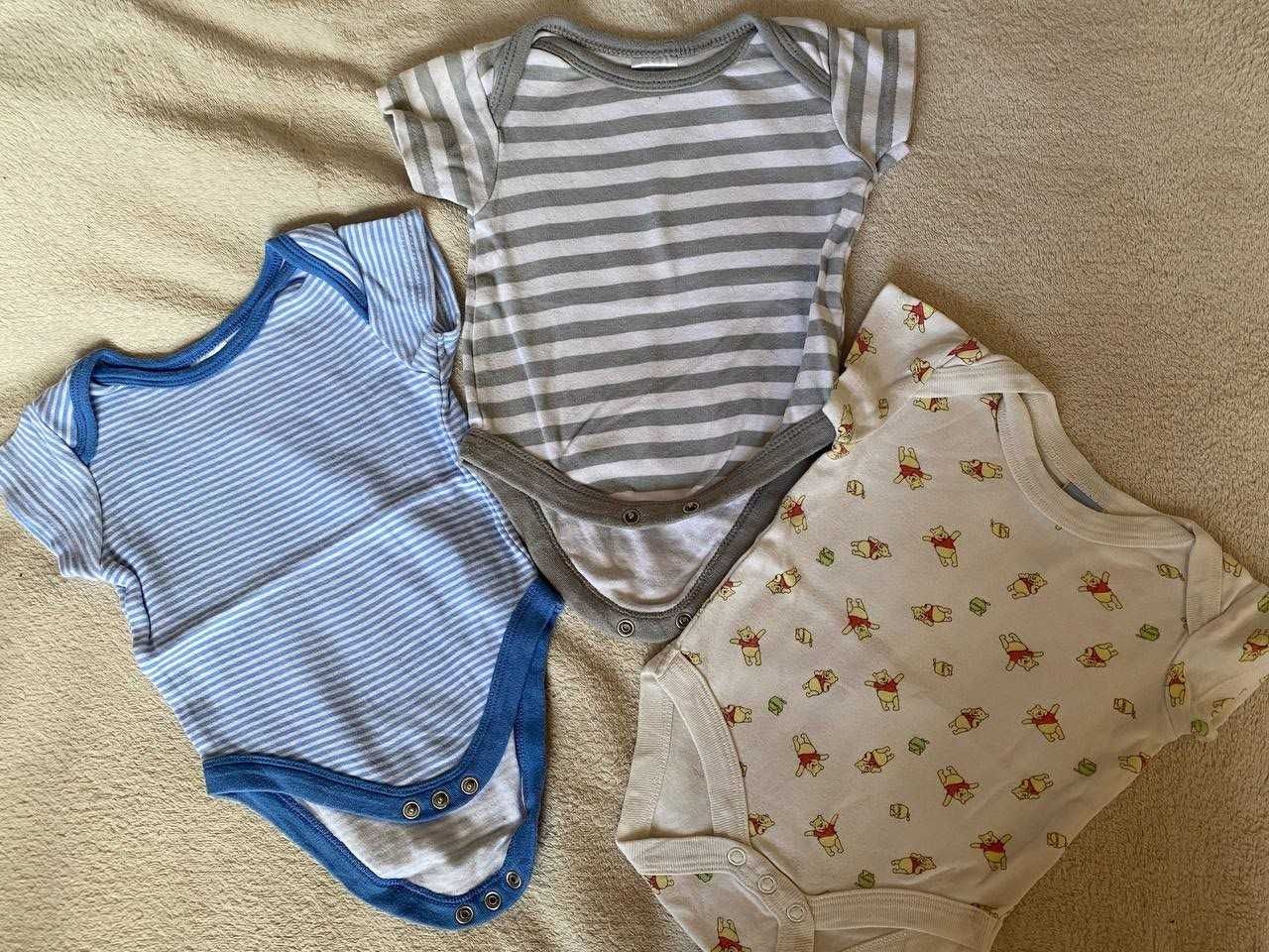 Пакет летней одежды на мальчика 0-3 месяцев