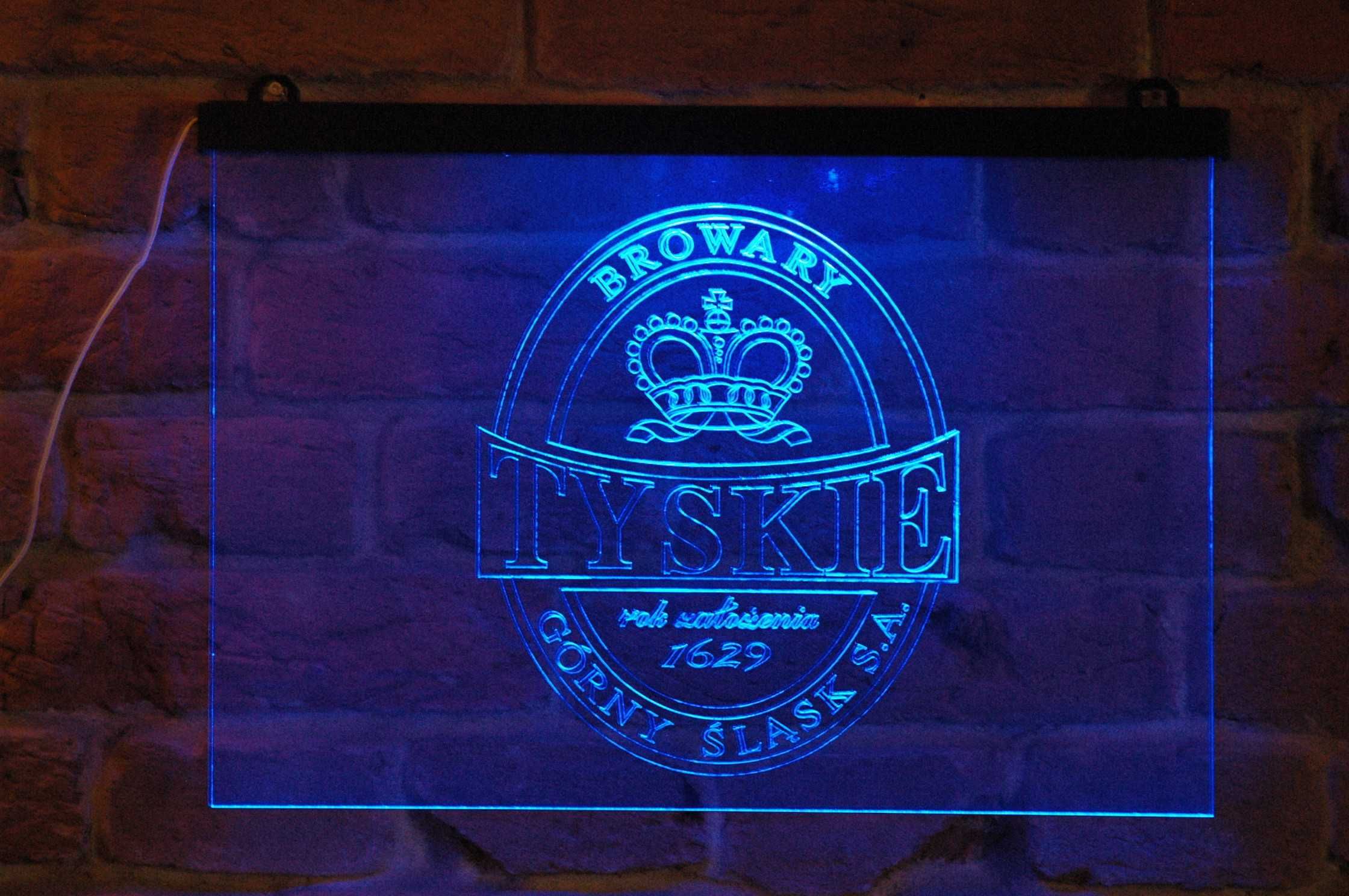 neon szyld reklama led diody cafe pub piwo restauracja kawiarnia