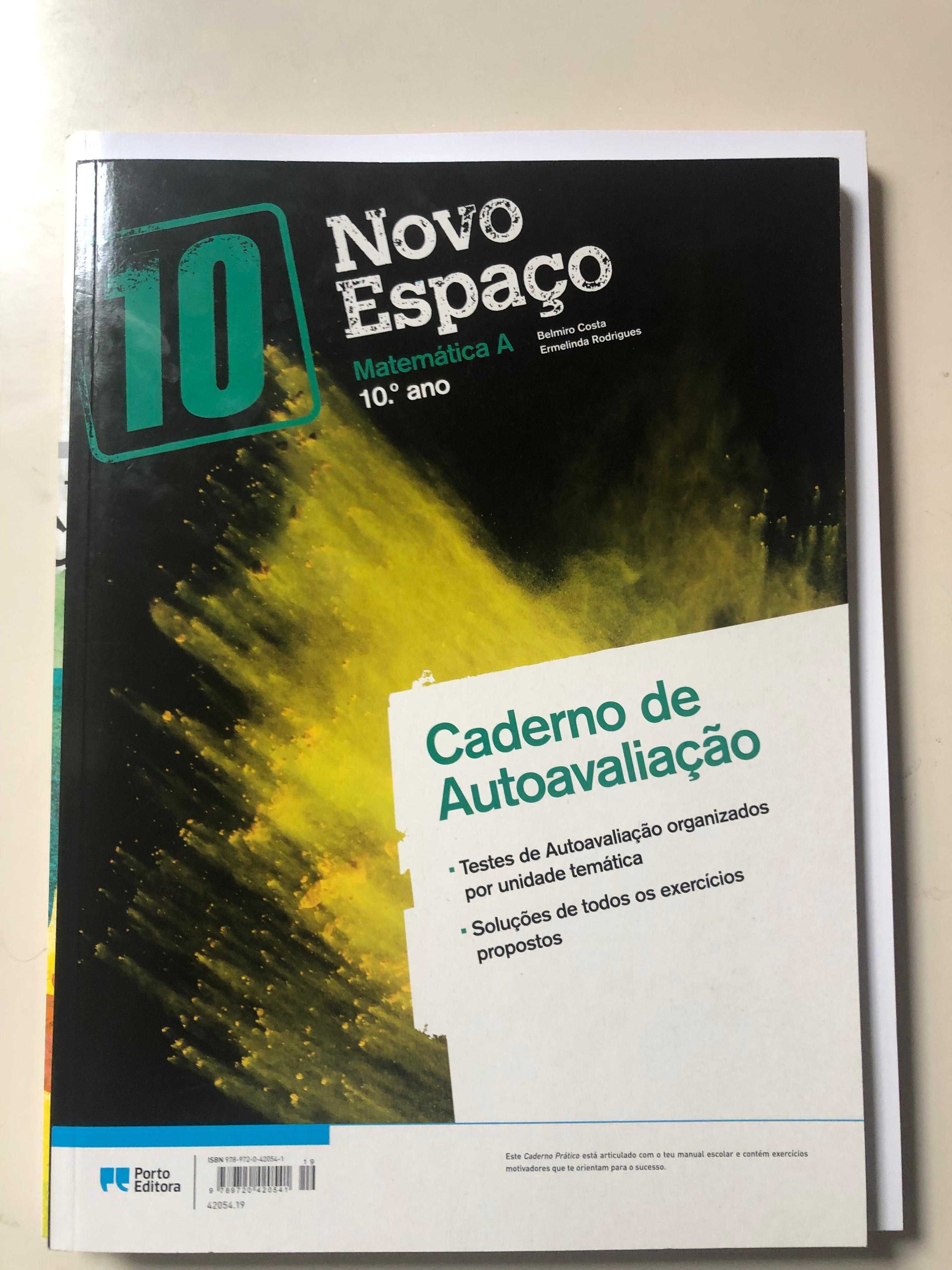 Caderno Prático - Novo Espaço - Matemática A - 10.º Ano