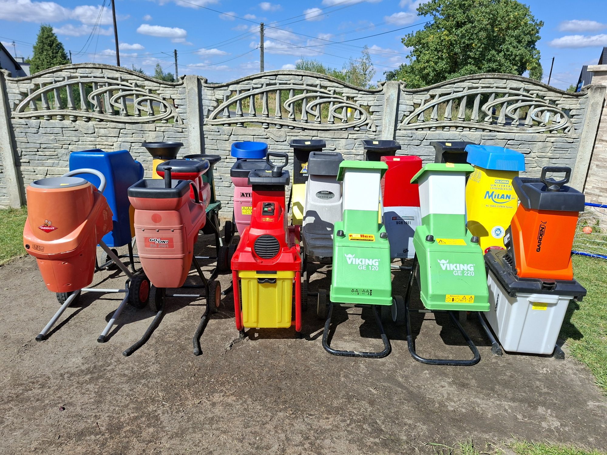Rozdrabniacz do gałęzi elektryczny