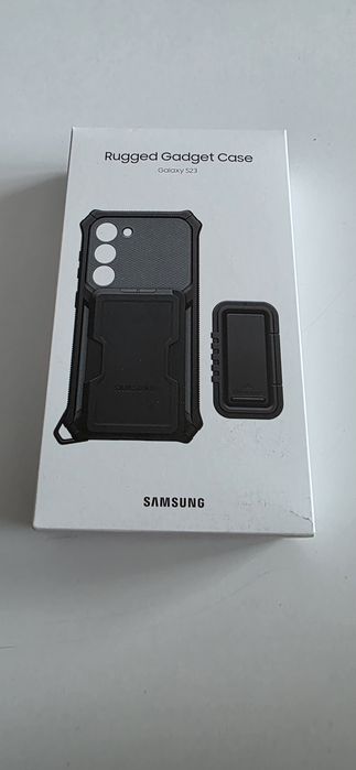 Etui na telefon Samsung Galaxy S23 Rugged Gadget Case - czarne