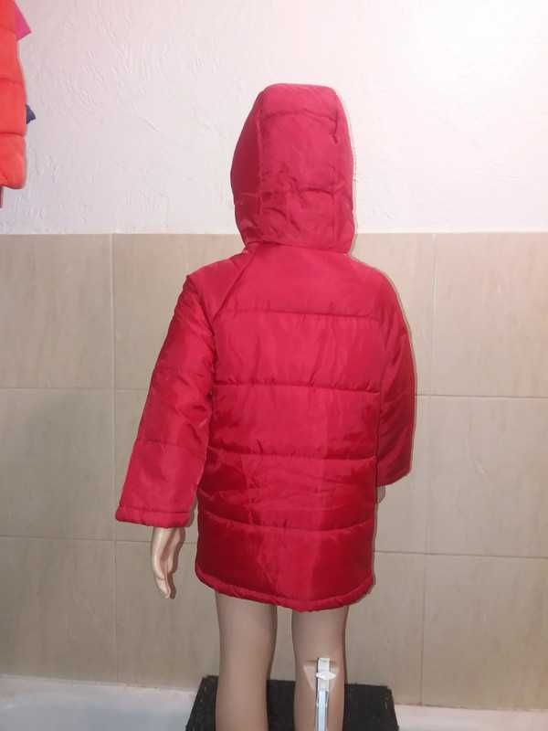 Kurteczka czerwona Płaszczyk unisex 104cm(304)