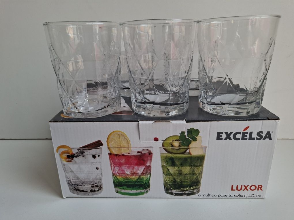 Excelsa Luxor kpl szklanek do wody/drinków 5szt 320ml