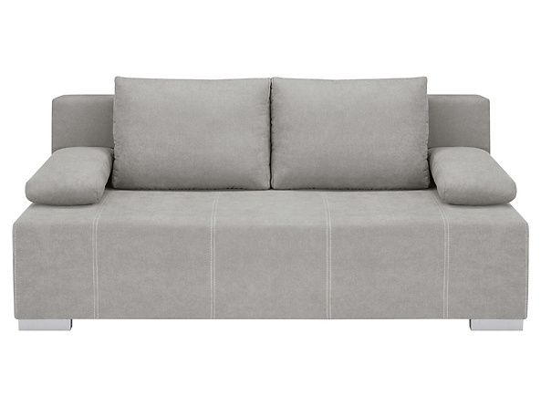 Sofa Street IV z funkcja spania szara welurowa Black Red White,BRW