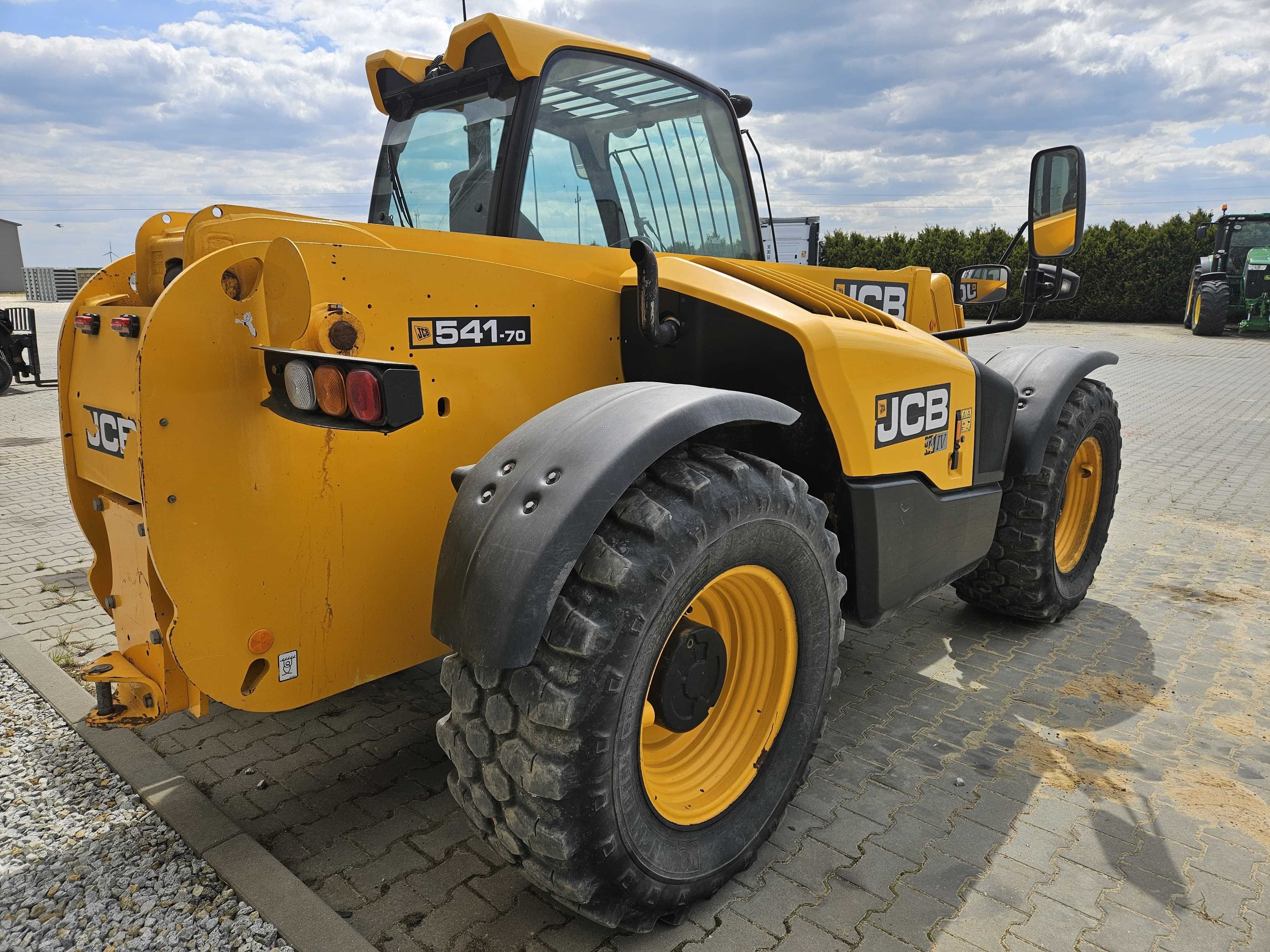 Ładowarka Teleskopowa JCB 541-70  2017 Klima  , Manitou ( 536,531,560)