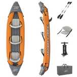 Bestway Kajak Rapid X3 dmuchany 3 osobowy + wiosła torba 381x100 cm