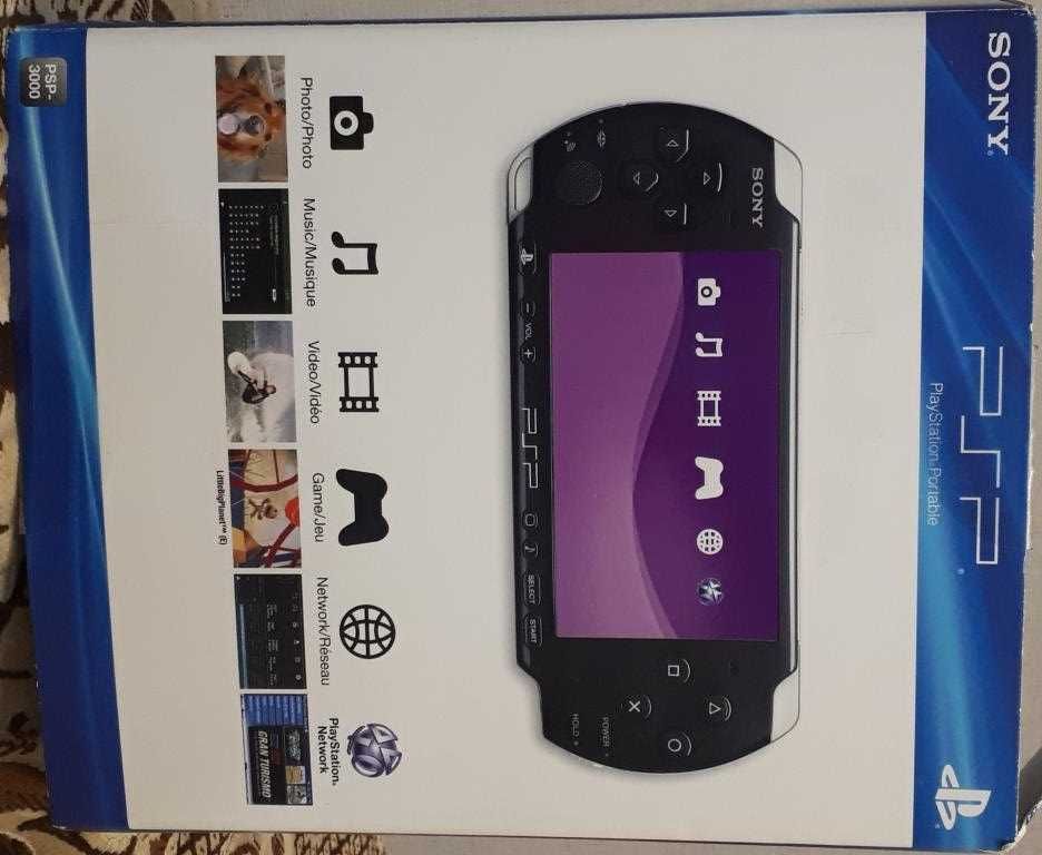 sony psp 3000 игровая приставка