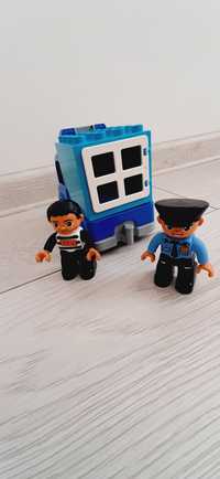 Lego Duplo wóz policyjny z figurkami