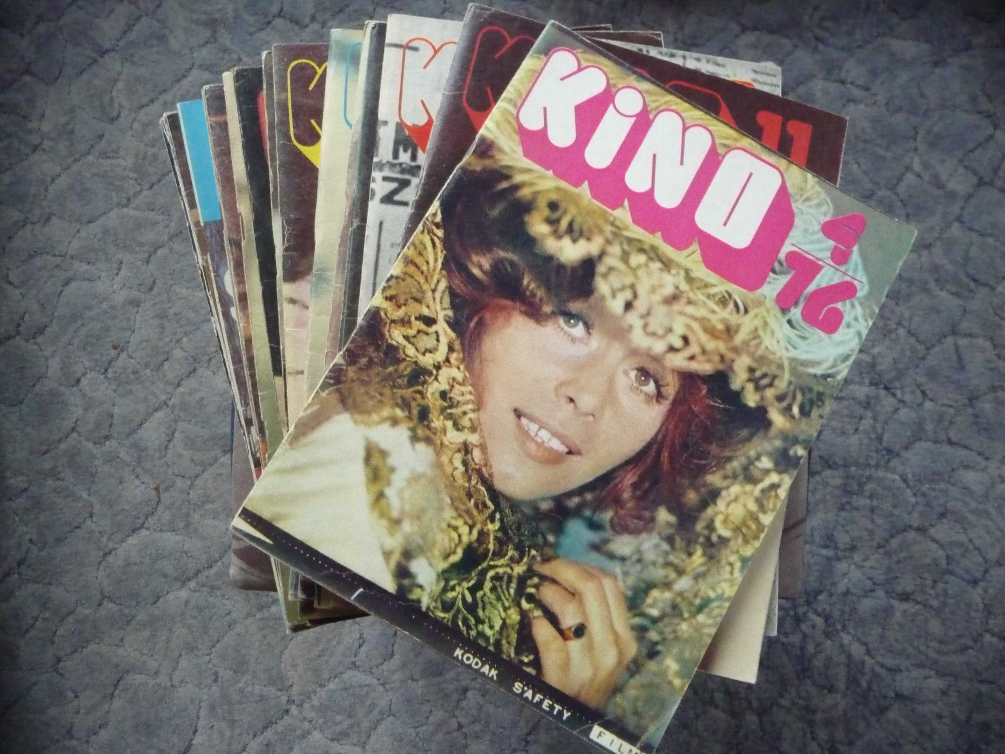 Czasopismo KINO egzemplarze z lat 1976 - 1981
