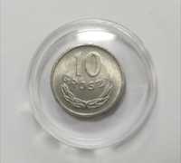 Moneta 10 groszy z 1972 r stan ok. menniczy "efekt ducha"