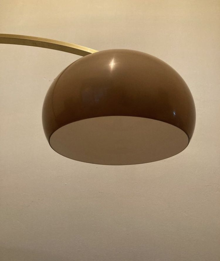 Italian Floor Lamp Arc by Goffredo Reggiani, 1970s