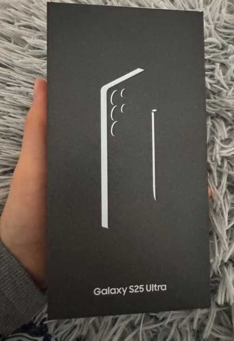 Samsung Galaxy S25 Ultra 512TB Titanium Jetblack NOWY FABRYCZNIE