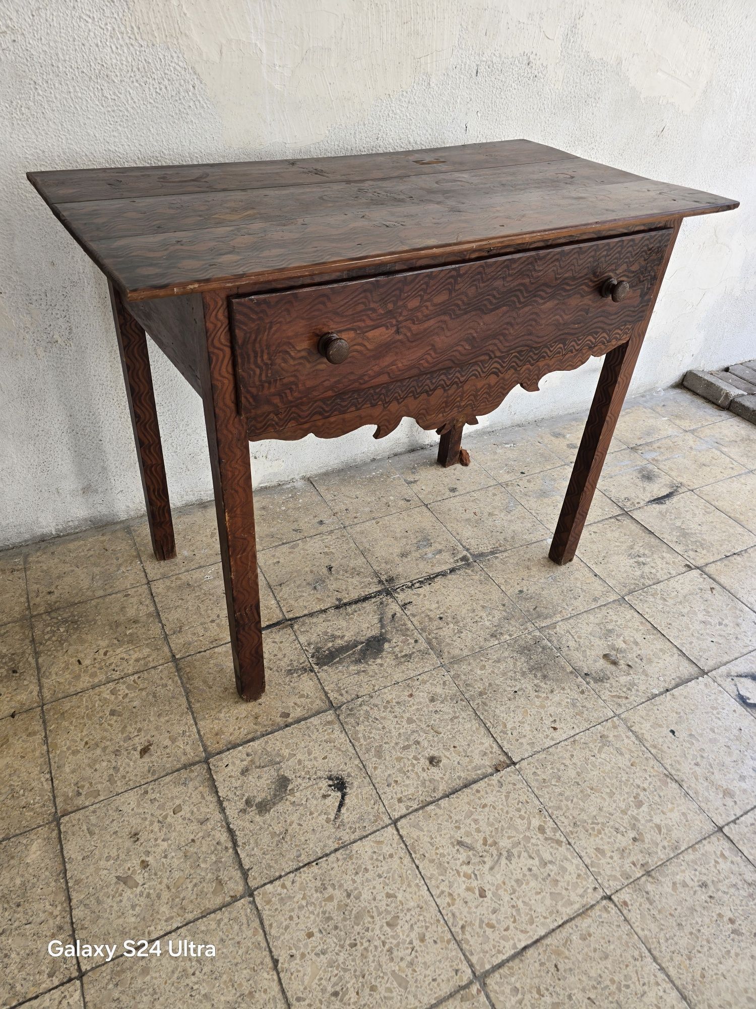 Mesa  Madeira  antiga