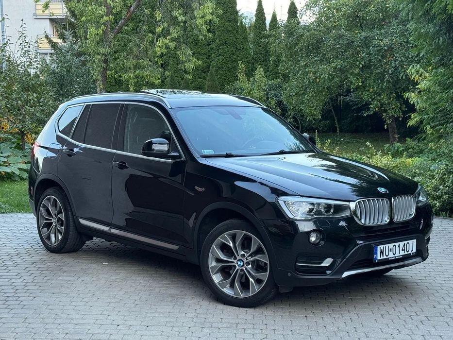 BMW X3 BMW X3 X-LINE, Duża Navi, Skóra, Dach Panorama, Hak, Stan Bardzo Dobry