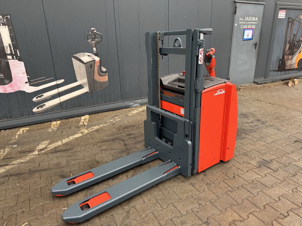 Paleciak elektryczny Linde 1400 kg 190 cm wózek Linde L 14 2018 r