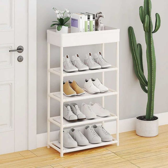 Стелаж на роликах 6 ярусів у ванну кухню Візок/Тележка/Полиця етажерка