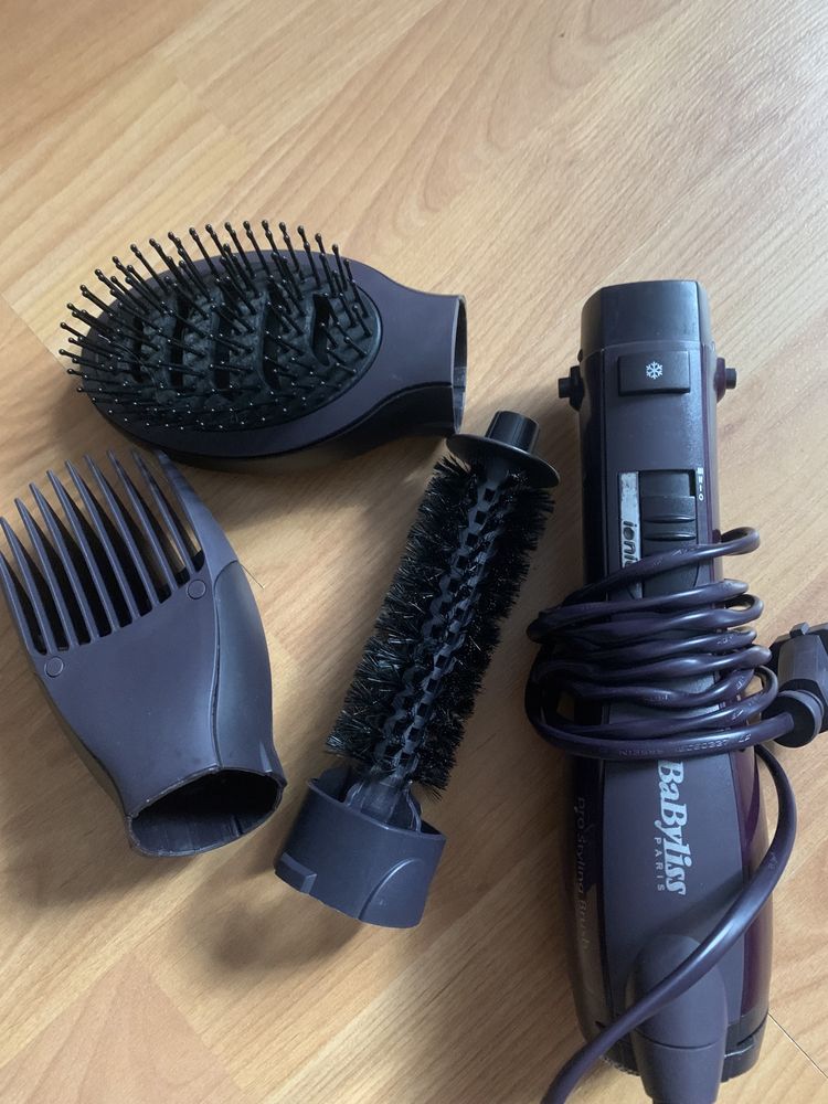 Фен-щетка babyliss as115e от профессионального бренда для волос