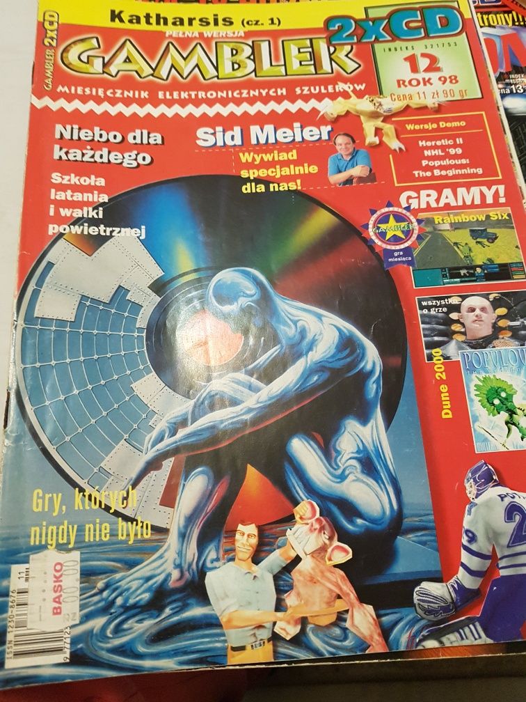 Gambler miesięcznik 12/98rok