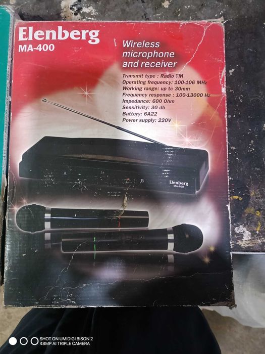 Радіо мікрофони SONY-Elenberg