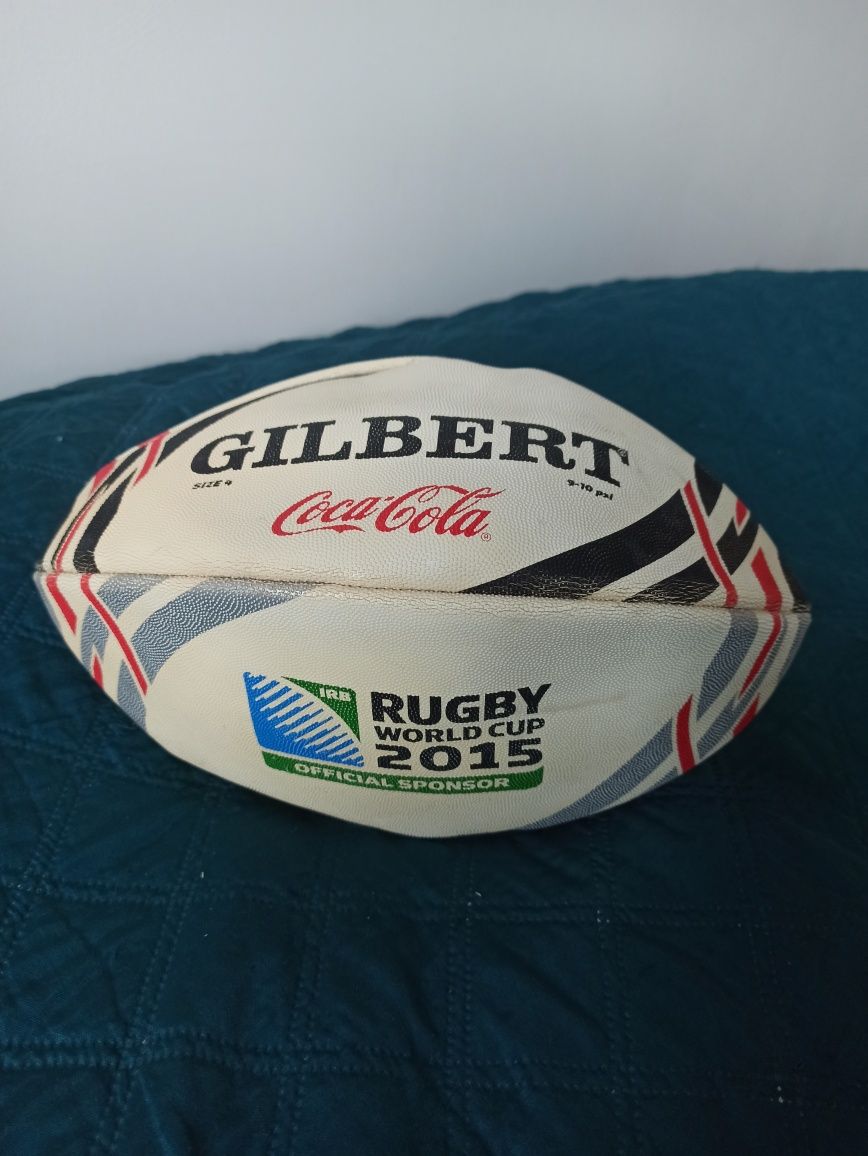 Piłka do rugby kolekcjonerska World Cup 2015 Coca-cola roz. 4