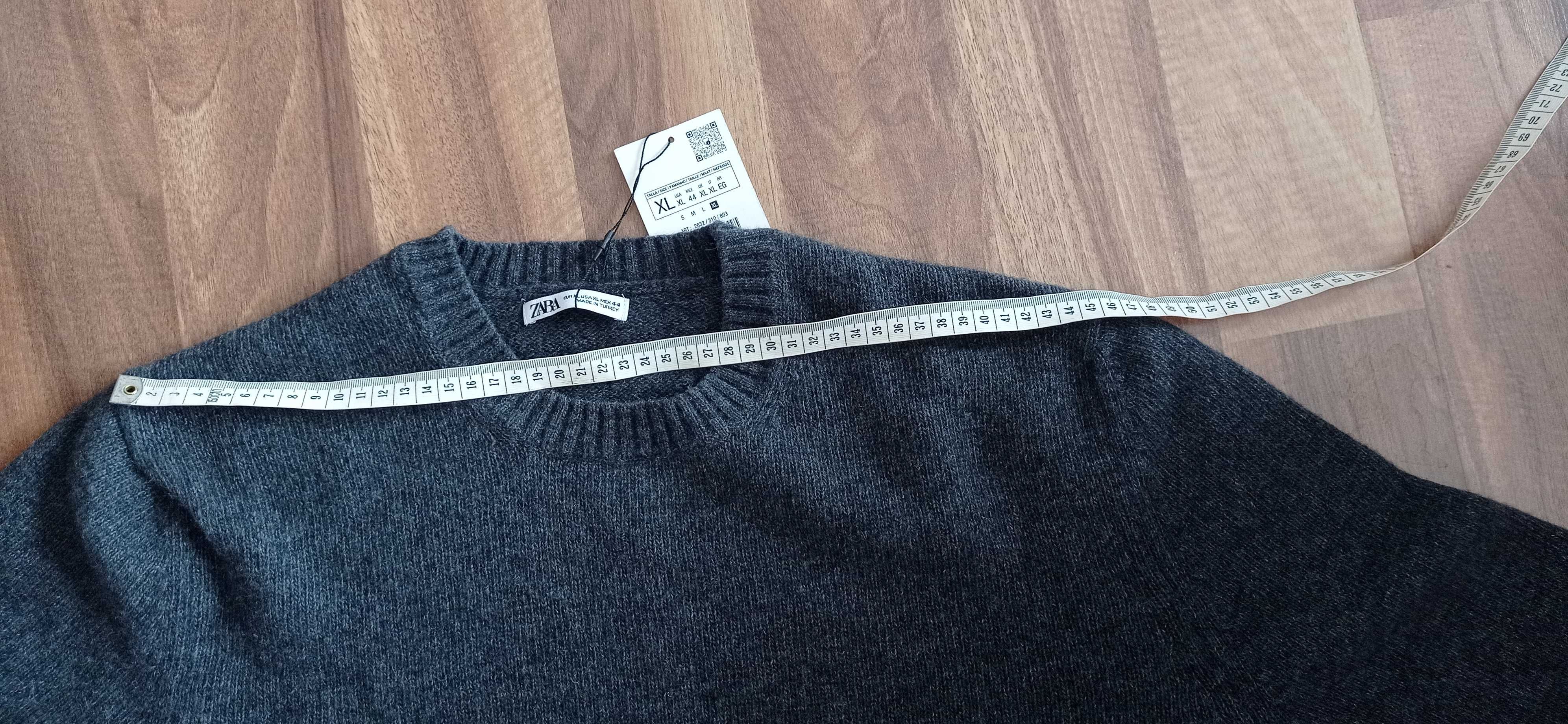 Sweter męski wełna rozm XL/L Zara