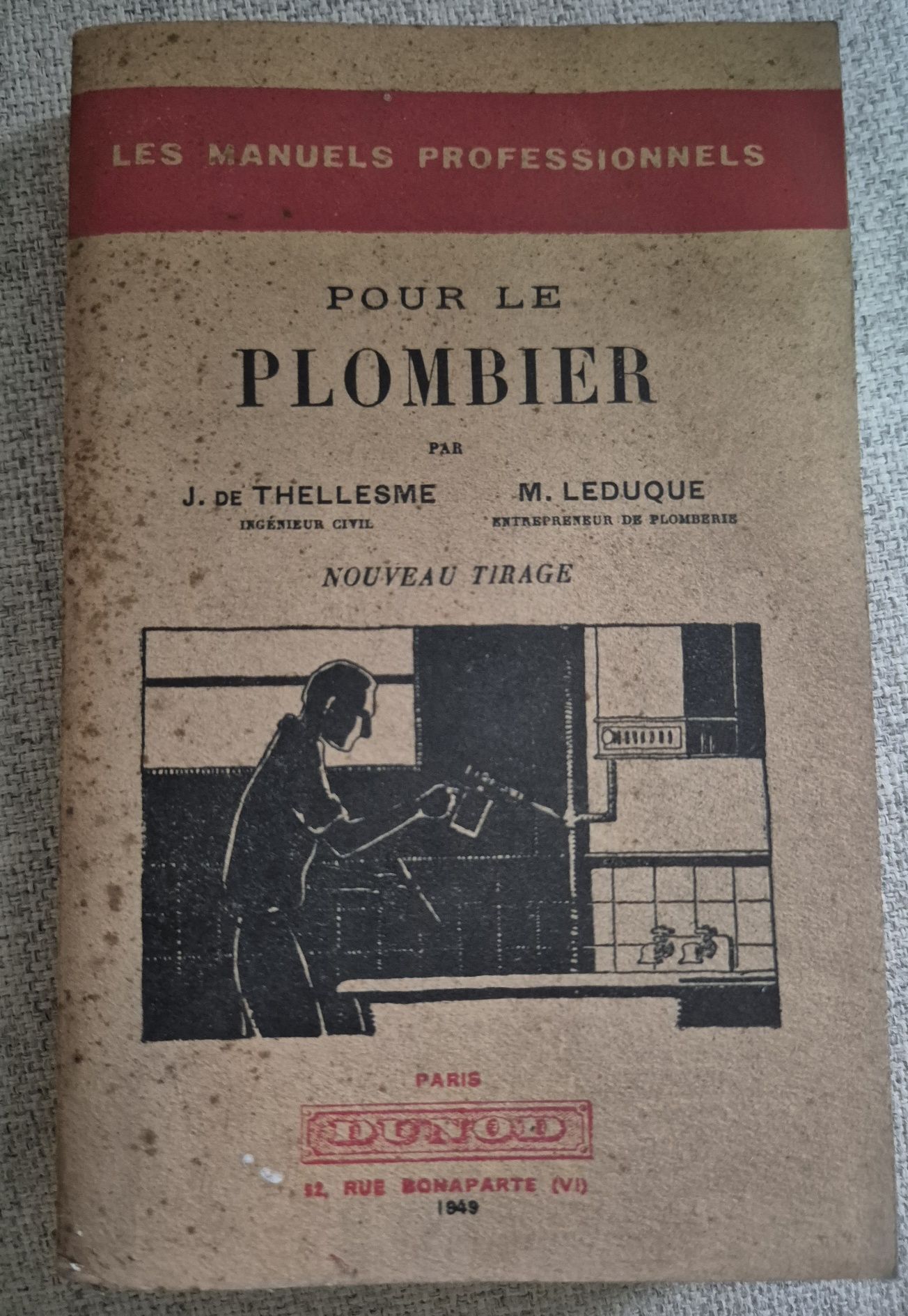 Les manuels professionnels-Pour le Plombier - 1949
