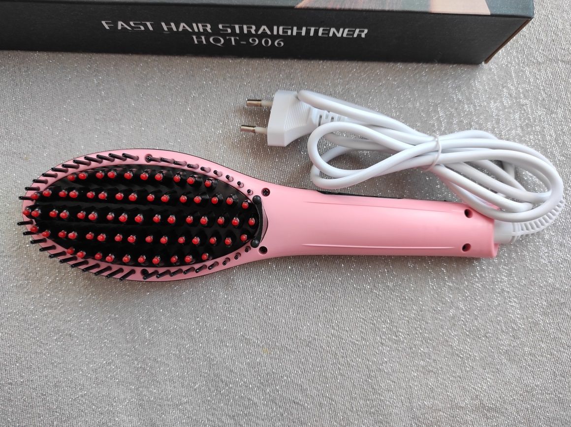 Щітка з підігрівом Fast Hair Straightener укладка волосся