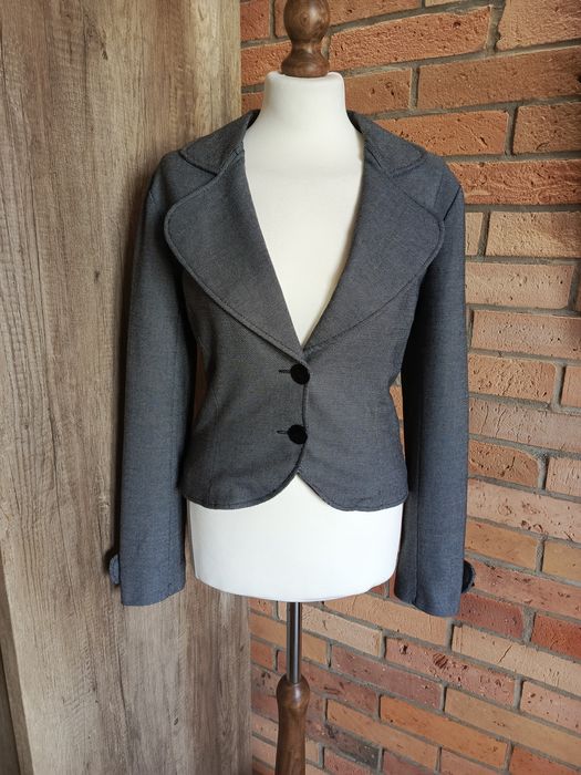 marynarka szara Cocomore 38 vintage elegancka unikatowa