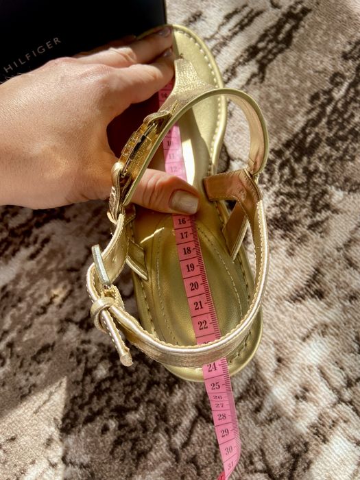 Босоніжки Tommy Hilfiger золоті