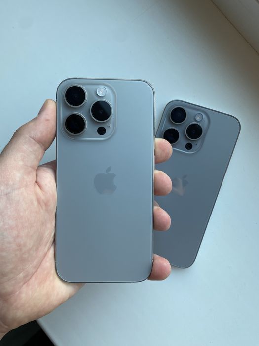 Apple IPhone 15 Pro 128 Gb Natural Titanium Neverlock фіз сім