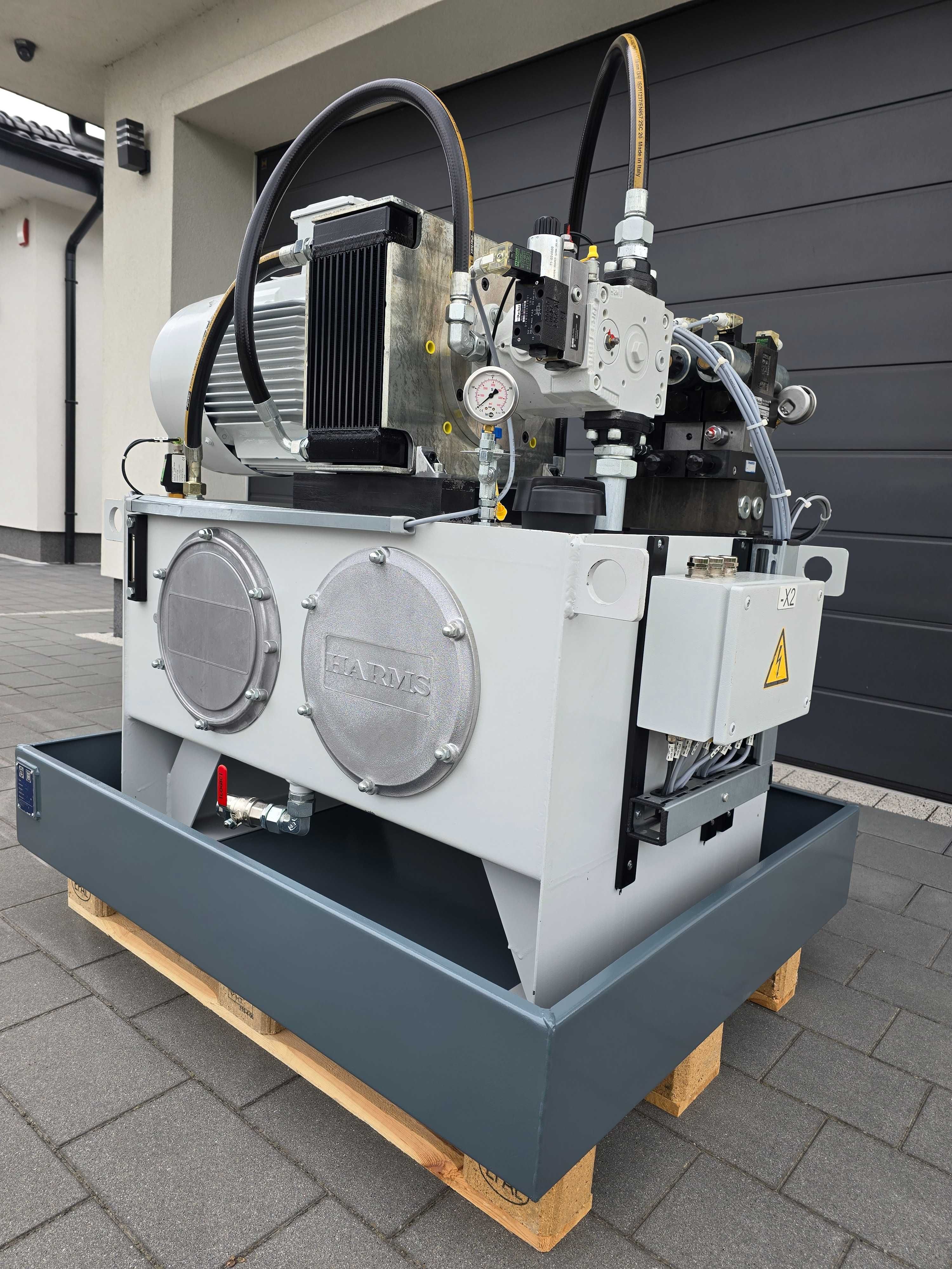 Zasilacz Hydrauliczny Agregat  Pompa Olejowa Parker PV032R Stacja