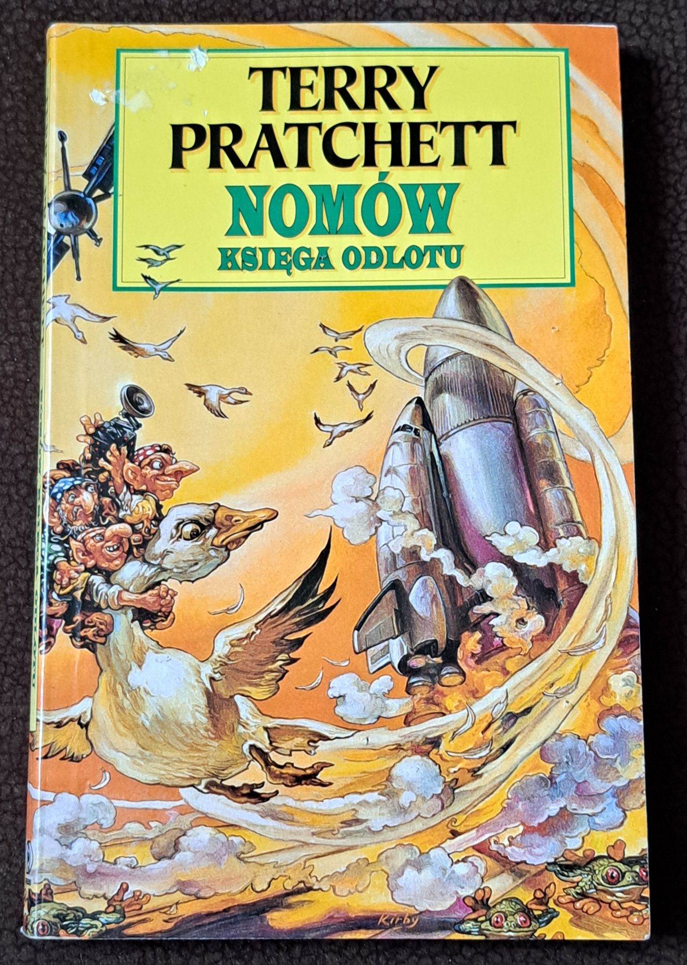 Nomów księga odlotu. T. Pratchett.