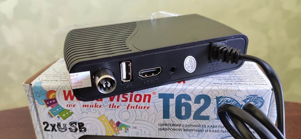 Т2 тюнер, цифровой с USB