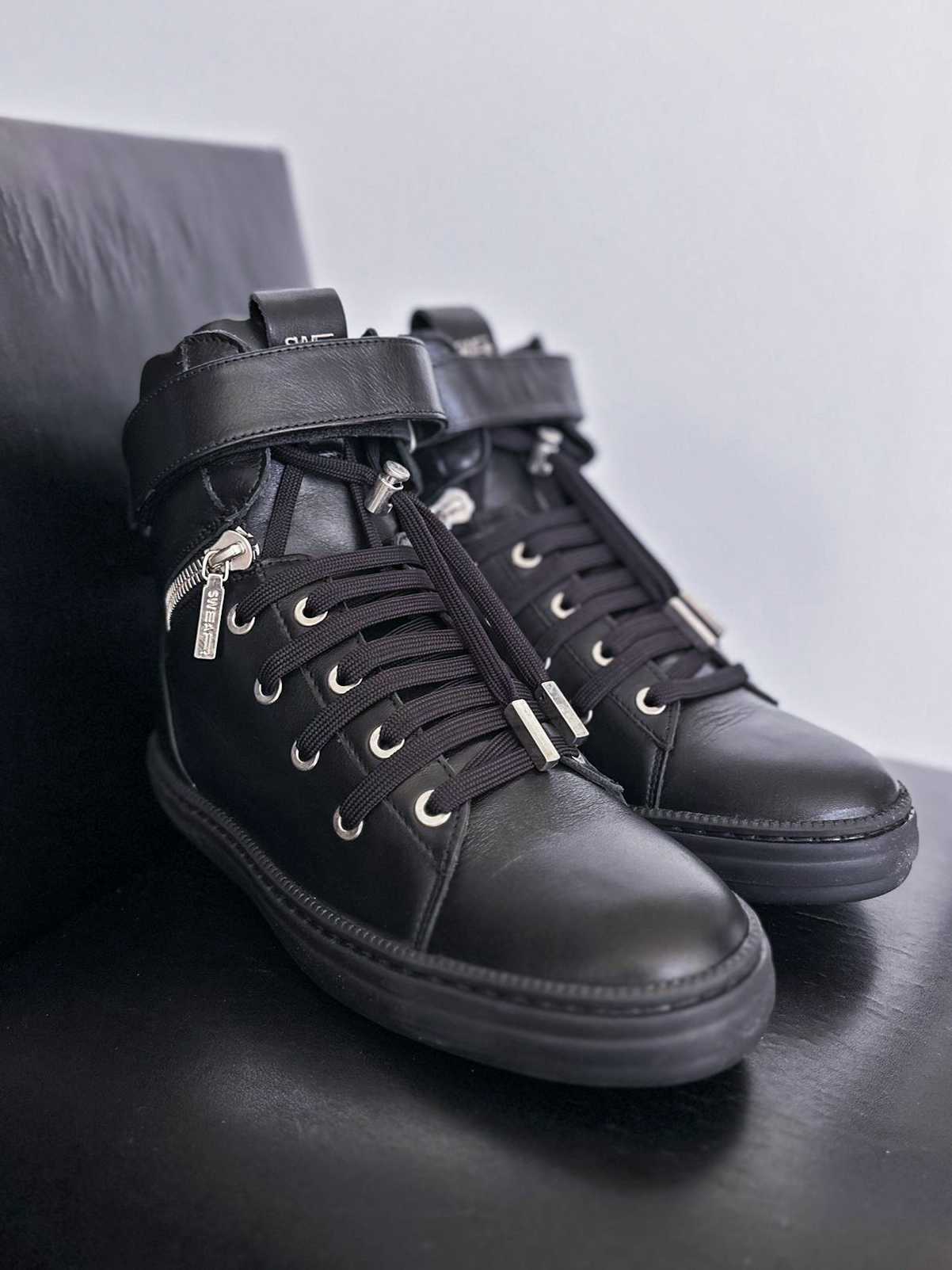 SWEAR - Regent Black Leather Footwear - 40/42/43/44