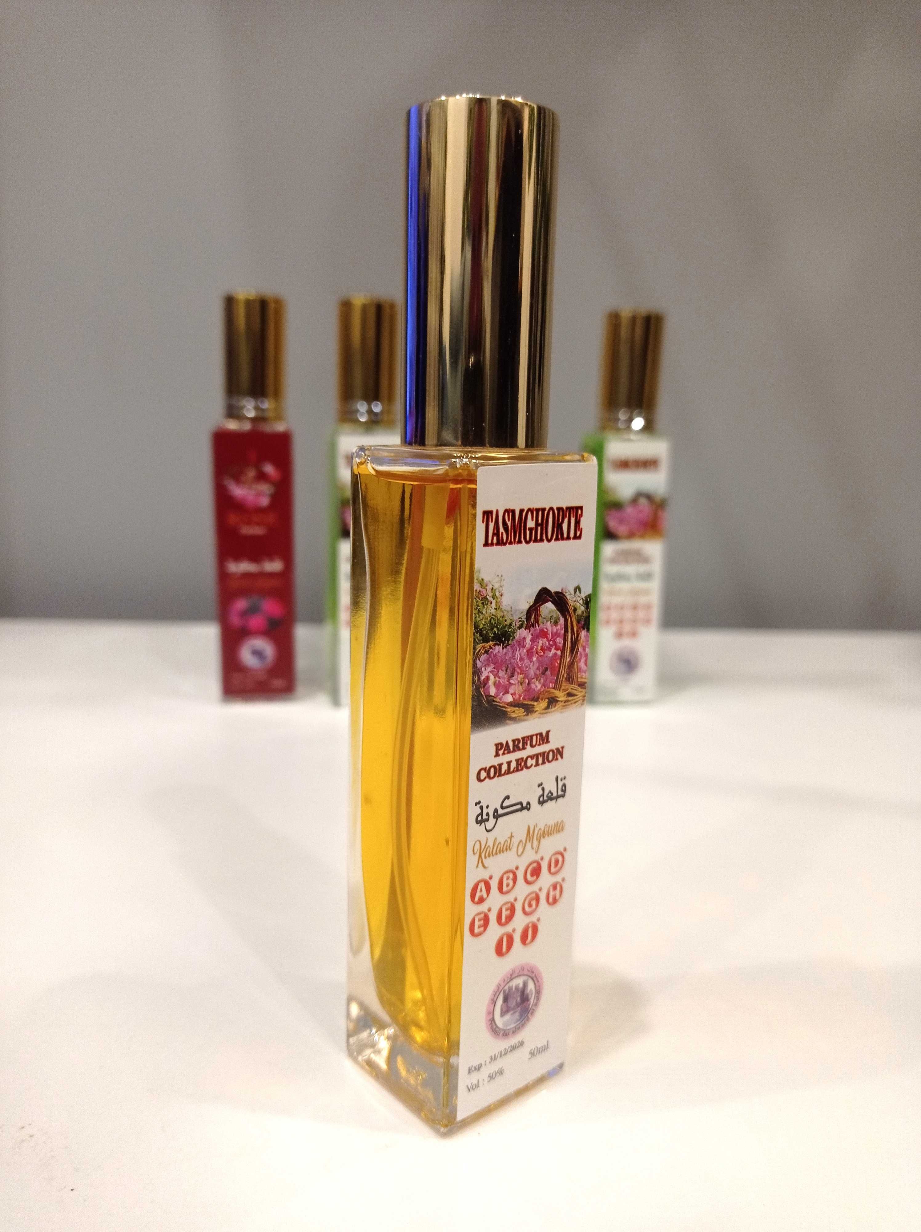 Oryginalne perfumy kwiatowe z Maroka. Trwały zapach.