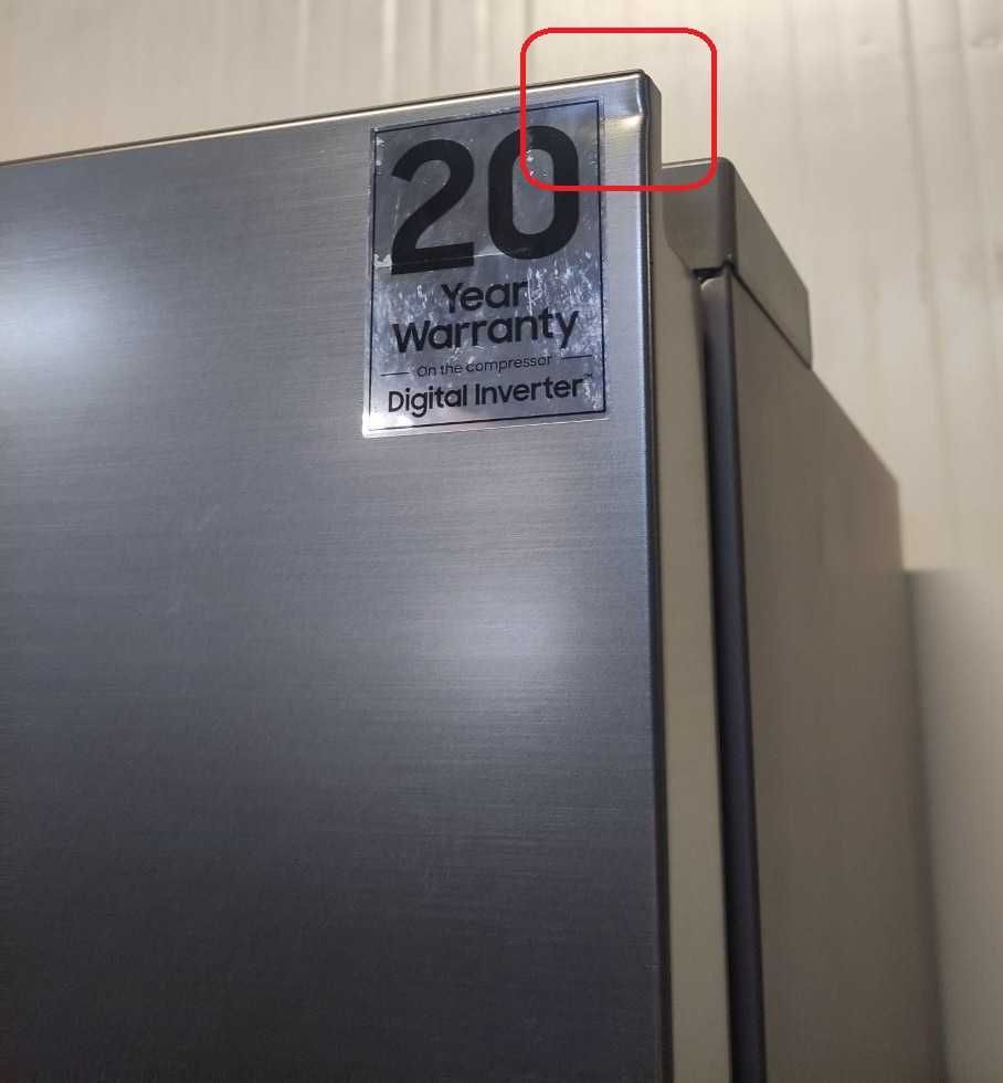 Lodówka Samsung RB38T776DS9 No Frost 390L Cicha OUTLET 23FG51N