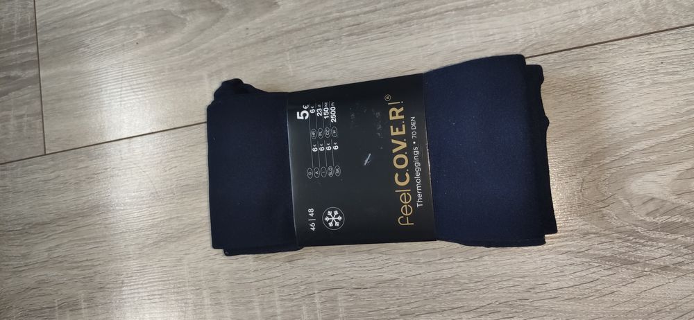 Legginsy getry damskie 70DEN z puszkiem 46/48 nowe