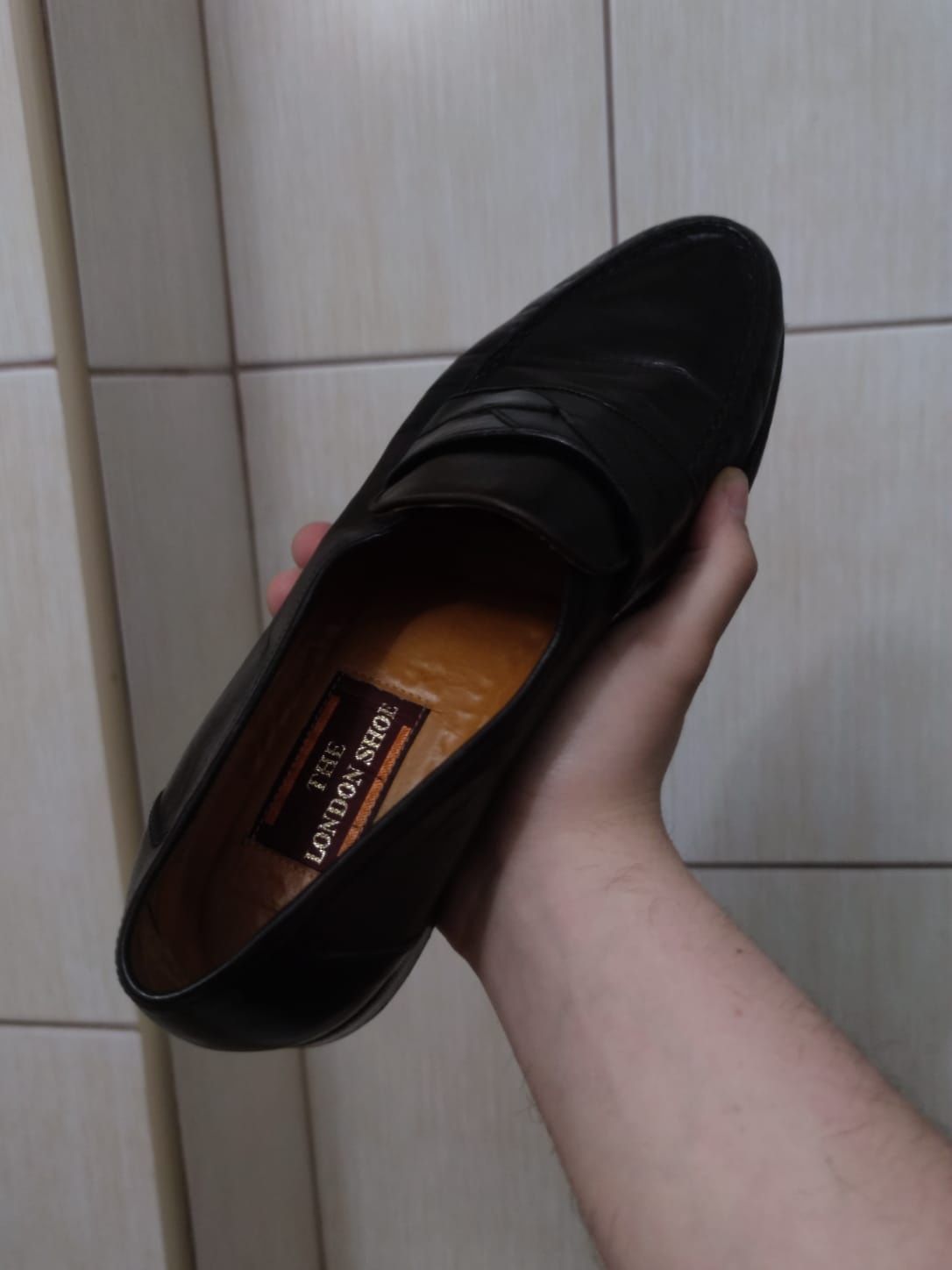 Mokasyny 42 London letnie jesienne buty męskie buty lekkie wsuwane pół