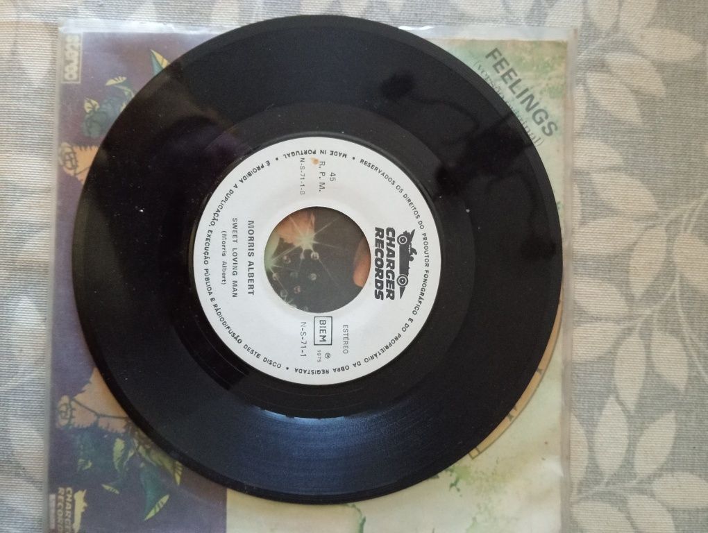 Morris Albert Vinil c/ single after we've left each other & feelings