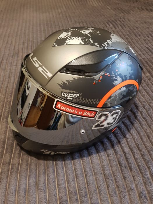 Мотошлем LS2 Rapid L + 3 визора + пинлок