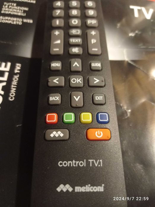 pilot uniwersalny Meliconi TV.1  nieużywany